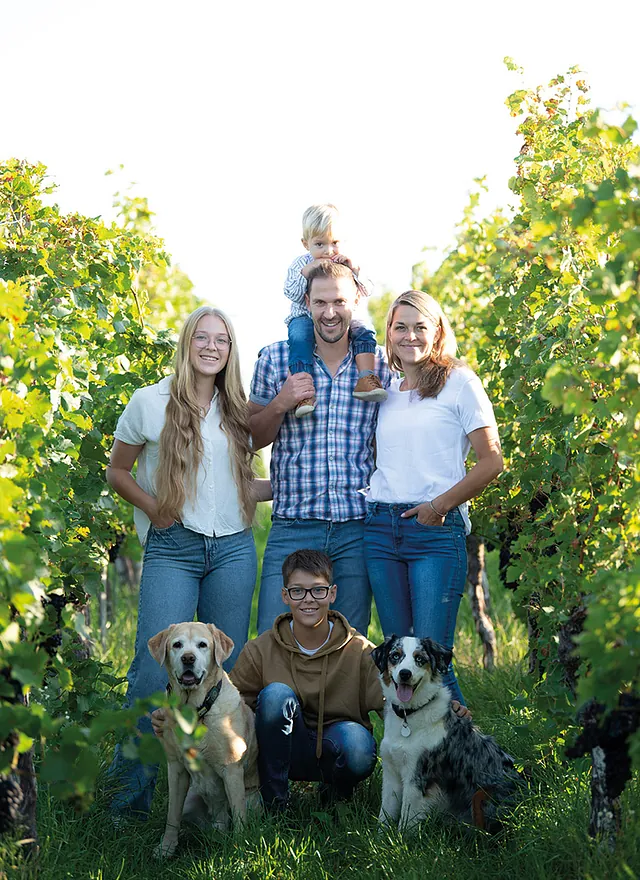 Weingut Rieger - Die Familie Rieger